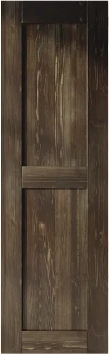 Miniatura 14 de Homacer Puerta de granero de madera maciza de 34 pulgadas de ancho x 84 pulgadas de alto x 1-3/8 pulgadas de profundidad, acabado y sin ensamblar