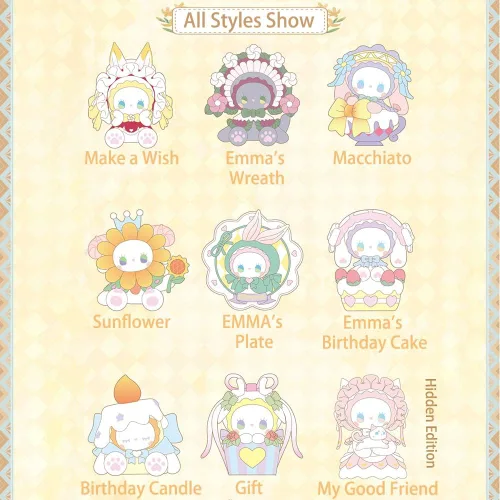 Miniatura 2 de Aven Rabbit Emma - Caja ciega para fiesta de cumpleaños, figuras de acción, caja misteriosa, juguetes aleatorios, regalos de cumpleaños, juguete 3