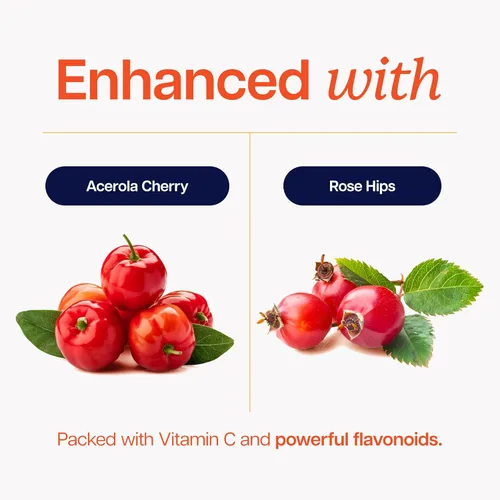 Miniatura 6 de Vitamina C de 1000 mg Apoyo inmunológico Cápsulas de liberación temporal Suministro de 1 año Suplemento de vitamina C con cereza de acerola