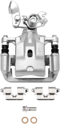 Miniatura 4 de Detroit Axle - Kit de freno trasero para Ford Fusion Lincoln MKZ Zephyr Mazda 6 Mercury Milan, repuesto de pastillas de freno de cerámica