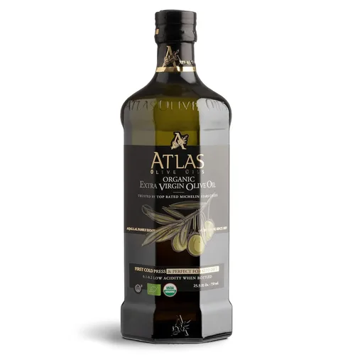 Miniatura 10 de Atlas - Aceite de oliva virgen extra prensado en frío, rico en polifenoles, de Marruecos, recién cosechado y sin procesar, procedente de una única