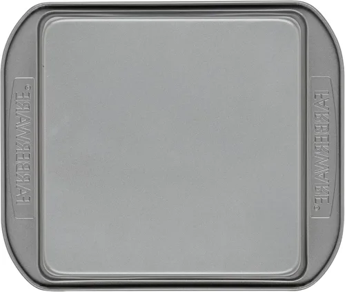 Miniatura 28 de Farberware - Charola de horno de 9 por 13 pulgadas, antiadherente, Round, 9, Plateado