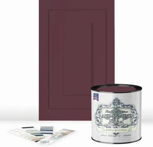 Miniatura 151 de Pintura TODO EN UNO, Abbey (gris cálido), Muestra de 8oz - Pintura duradera para gabinetes y muebles. Imprimación y capa superior incorporadas,