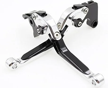 Miniatura 18 de FXCNC Palancas de embrague de freno ajustables ajustables plegables Billet compatibles con YZF R3 R25 2013-2021, MT-03 MT-25 2015-2021