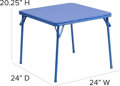 Miniatura 2 de BizChair Mesa plegable azul infantil guardería aula