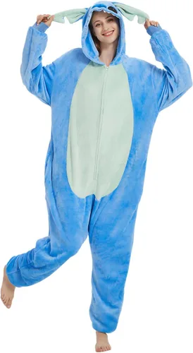Miniatura 6 de Pijama unisex para adultos, disfraz de animal para Halloween