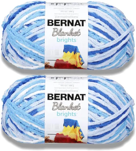 Miniatura 16 de Bernat Hilado para Manta Bright, Pow Púrpura Púrpura Pow