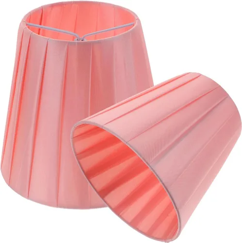 Miniatura 6 de SHERCHPRY 2 piezas de clip para lámpara de repuesto de tela plisada para lámparas de piso de mesa y mesita de noche, accesorio decorativo fácil