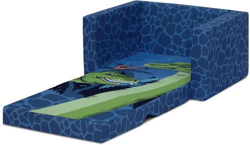 Miniatura 12 de Delta Children Dinosaur Cozee Silla Plegable para Relajarse - Convertible 2 en 1, Ligera y Portátil, de Silla a Tumbona para Niños Pequeños y Niños