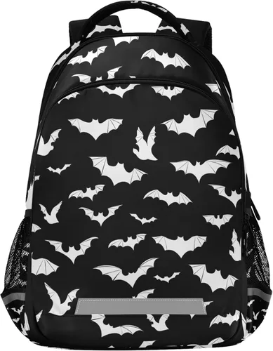 Miniatura 10 de Serpientes Lagarto Camaleón y Tortuga Animal Mochila con rayas reflectantes, mochila escolar para computadora portátil, mochila ligera