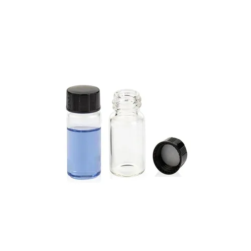 Envío de muestra de vidrio transparente de 20ML, envío de muestra de vidrio para muestreo de líquidos, envío de almacenamiento de vidrio de