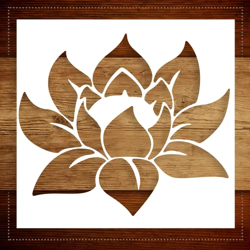 Miniatura 9 de Plantilla de flores pequeñas para pintar DIY plantillas decorativas de dibujo bohemio plantilla de pintura reutilizable para paredes muebles