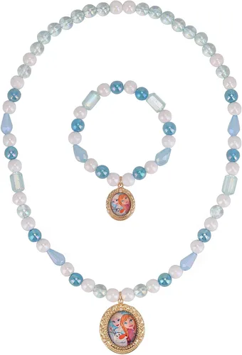 Juego de collar y pulsera, joyería de vestir para niñas, bisutería, regalos de cumpleaños para niñas, recuerdos de fiesta, aniversario D100