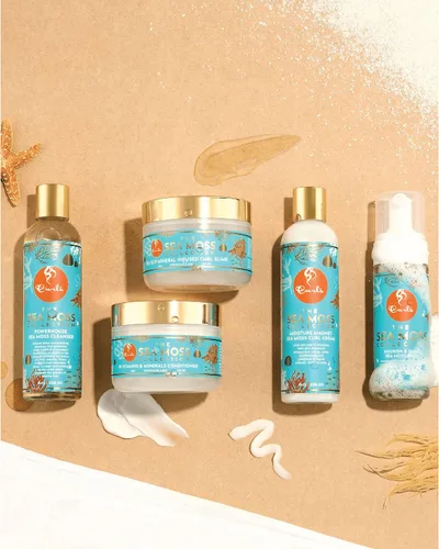 Miniatura 5 de Curls Sea Moss Powerhouse Limpiador para el cabello, champú desintoxicante natural, promueve la salud del cuero cabelludo, evita daños