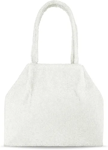 Miniatura 9 de Aheli Potli - Bolsas de noche para mujer, bolso étnico de novia con cordón (P68), Oro