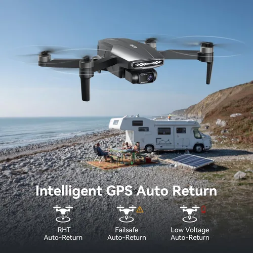 Miniatura 2 de Dron GPS con cámara para adultos 4k, motor sin escobillas, retorno automático a casa, sígueme, posicionamiento óptico, transmisión de video FPV 5G
