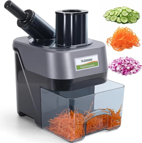 3 en 1 Cortadora y picadora de verduras eléctrica Procesador de alimentos multifuncional Cortador de patatas eléctrico Cortador automático de