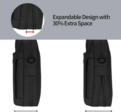 Miniatura 5 de Bolso de hombro para laptop de negocios para portátil 14-15-15.4-15.6-16 13-16 pulgadas