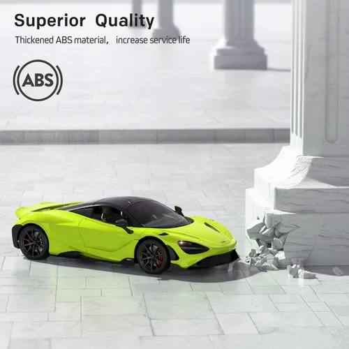 Miniatura 2 de MIEBELY Carro de Control Remoto, McLaren Rc Cars con Licencia Oficial Escala 1/12 7.4V 900mAh Carro de Juguete con Modelo Rápido de 12km/h Faro