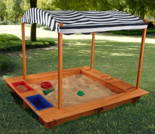 Miniatura 3 de Caja de arena con dosel