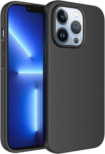 Miniatura 11 de Funda Puxicu para iPhone 13, cubierta protectora de TPU suave mate de diseño delgado para iPhone 13, negra