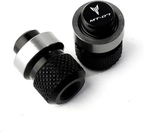 Miniatura 6 de Soporte lateral para motocicleta, ampliación, tapones de aire para válvula de neumático para Yamaha FZ07 FZ 07 MT07 MT 07 MT-07 MT-07 2014 2023 Rojo