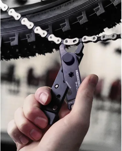 Miniatura 4 de LEZYNE Alicates multicadena Herramienta de cadena de reparación de bicicleta todo en uno duradera y ligera con alicates de enlace rápido, rompedor