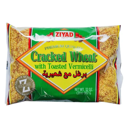 Miniatura 7 de Ziyad Bulgur de trigo agrietado Grano grueso #3, 16 onzas Grano entero rico en fibra Sabor a nuez, textura masticable Ideal en tabulé