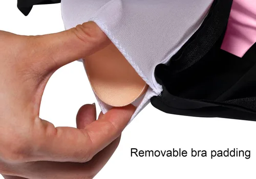 Miniatura 5 de BELLOO Traje de baño para mujer, de una pieza, de manga corta, protección solar