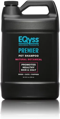 EQyss Premier - Champú para mascotas, limpia e hidrata el abrigo, añade volumen, intensifica los colores, acabado sin residuos, para todos los