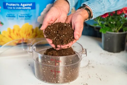 Miniatura 12 de Miracle-GRO Mezcla para macetas con control de humedad, para plantas en contenedor, protege contra el riego excesivo y insuficiente, 16 cuartos