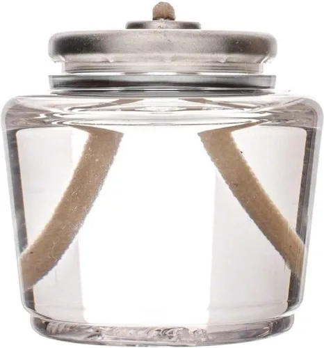 Miniatura 7 de D'light Online HD8-90 Cera líquida desechable transparente de 8 horas de vela líquida de celda de combustible, cartucho de vela de aceite líquido