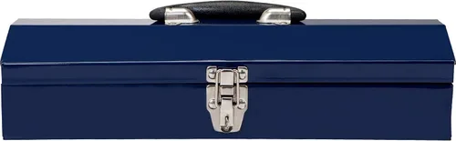 Miniatura 8 de TCE ATB102U Torin 16" Hip Roof Style Caja de herramientas de acero portátil con cierre de pestillo de metal, azul