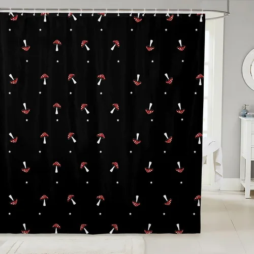 Miniatura 16 de Cortina de ducha de unicornio para niños, cortina de baño de dinosaurio de dibujos animados, conjuntos de accesorios de baño Kawaii de animales