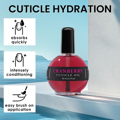 Miniatura 4 de Ellie Chase Aceite hidratante para el cuidado de cutículas y uñas, 2.3 onzas líquidas, aroma a arándano, infundido con aceite de jojoba, aloe