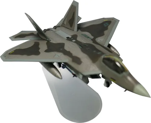 Miniatura 2 de USAF F-22 Raptor 1/100 Modelo de aeronave fundida a presión (Modo Basta)