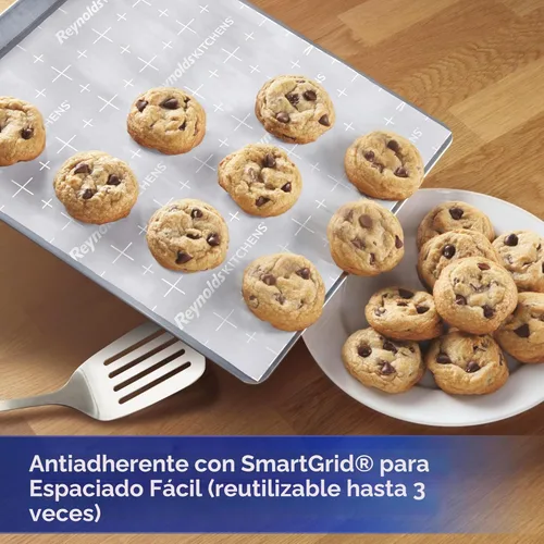 Miniatura 6 de Reynolds Kitchens - Rollo de papel encerado con SmartGrid, 45 pies cuadrados