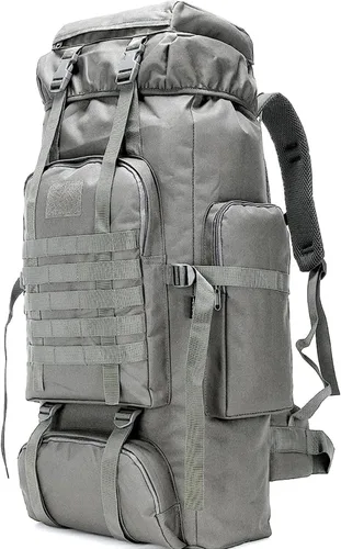 Miniatura 15 de King'sGuard 70L Camping Hiking Backpack for Men Women Large Military Tactical Backpack Molle Rucksack Backpack for Outdoor Verde militar