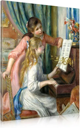Miniatura 121 de DECORARTS - Bal du Moulin de la Galette, Reproducción de Arte de Pierre Auguste Renoir. Impresiones sobre lienzo en giclée para decoración de pared