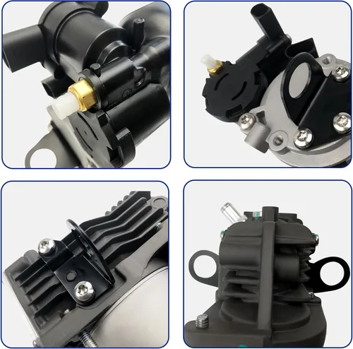 Miniatura 2 de Bomba de compresor de suspensión neumática compatible con 12-16 Benz Clase GL X166/GL350/450/550/63 AMG, 12-15 Benz Clase ML W166/350/400/550/63 AMG