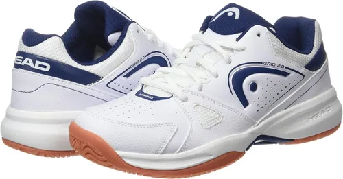 Miniatura 7 de HEAD Grid 2.0 - Zapatos bajos para cancha de racquetballsquash para hombre (sin marcas), Multi