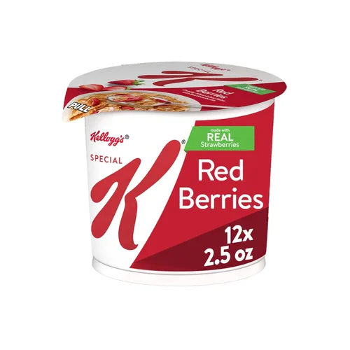 Miniatura 12 de Kellogg's Special K, Cereal de desayuno en taza, original, tamaño a granel, 12 unidades (paquete de 2, bandejas de 7.5 onzas)