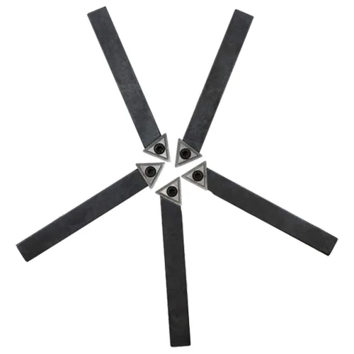 Miniatura 2 de Juego de torno de broca de herramienta de torneado de inserción de carburo indexable de 5 piezas de 1/4