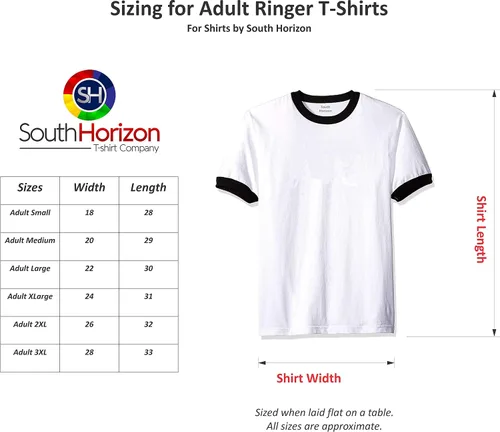 Miniatura 2 de South Horizon Vote for Pedro - Ringer T-Shirt