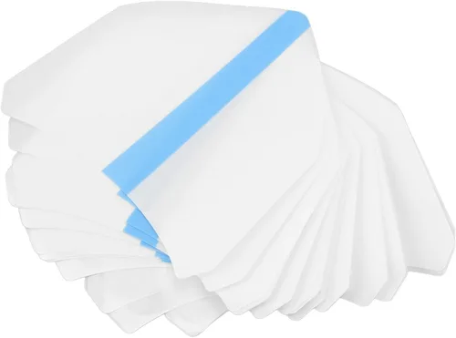 20 calcomanías antirozaduras en el interior del muslo, en forma de V, cintas invisibles transparentes para muslos, protección contra rozaduras,