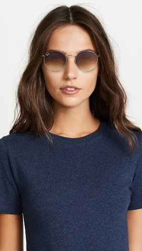 Miniatura 3 de Ray-Ban - Lentes de sol de metal Rb3447n, redondos, con lentes planas
