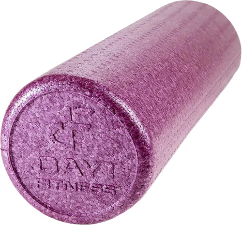Miniatura 28 de Day 1 Fitness - Rodillos de espuma muscular de alta densidad – Rodillos de masaje deportivo para estiramiento, terapia física, tejido profundo