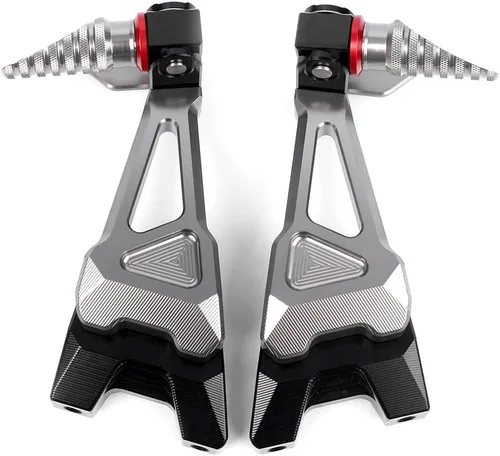 Miniatura 5 de Juego de reposapiés trasero de motocicleta CNC de aluminio para Yamaha YZF-R6 2006-2016, dorado Oro