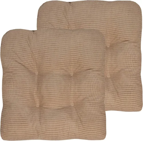 Miniatura 22 de Sweet Home Collection Cojines de espuma viscoelástica triturada de alta calidad con parte trasera de goma microdot antideslizante de 16 x 16 x 3.25