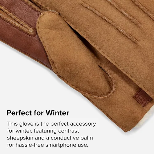 Miniatura 2 de UGG - Guantes de piel de oveja resistentes al agua